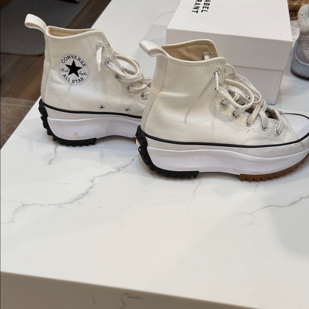 Converse chuck taylor  Off-White Platform Sneakers